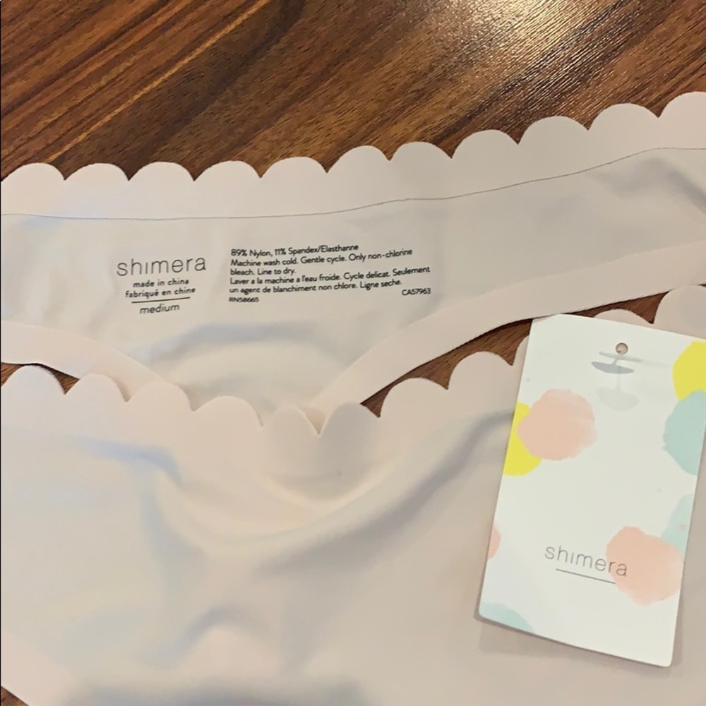 Shimera No show thong - NWT